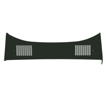 68 DART GT/GTS HARDTOP PACKAGE TRAY WITH SPEAKER CUT-OUTS - GREEN