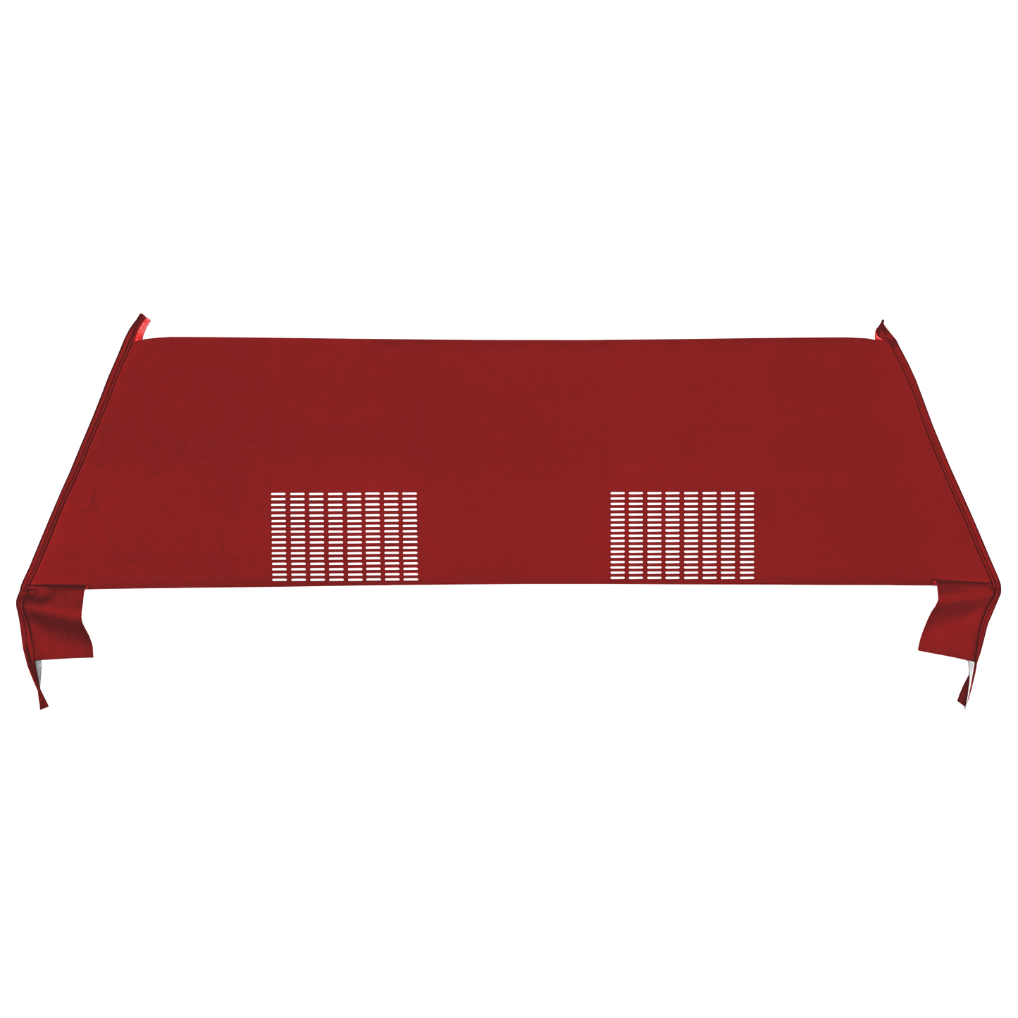 69 CHARGER PACKAGE TRAY WITH SPEAKER CUT-OUTS - RED