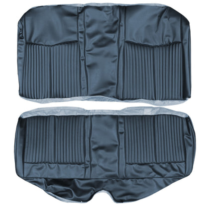 70 DUSTER "CUSTOM" REAR UPHOLSTERY - BLUE
