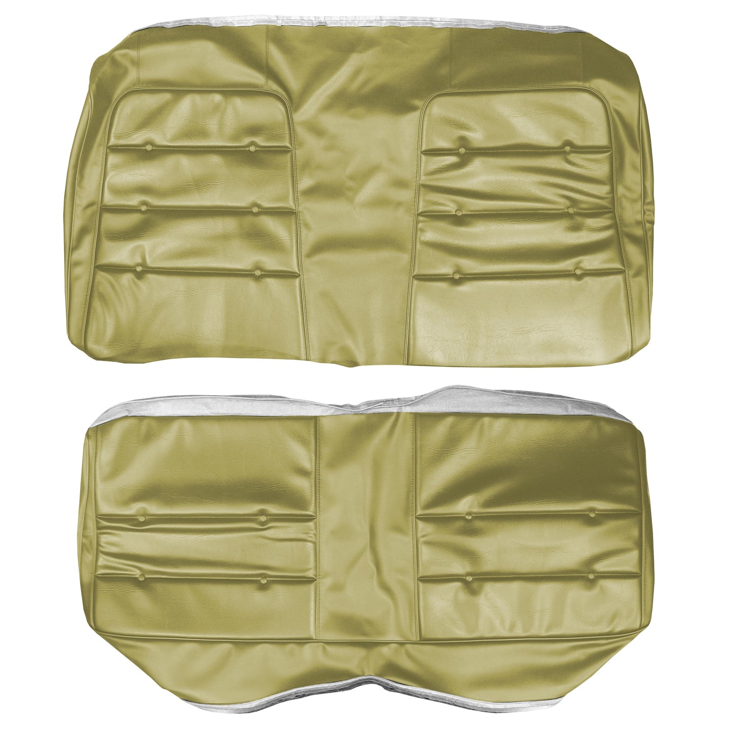 72 CHARGER/SATELLITE/ROADRUNNER REAR UPHOLSTERY - EMBER GOLD