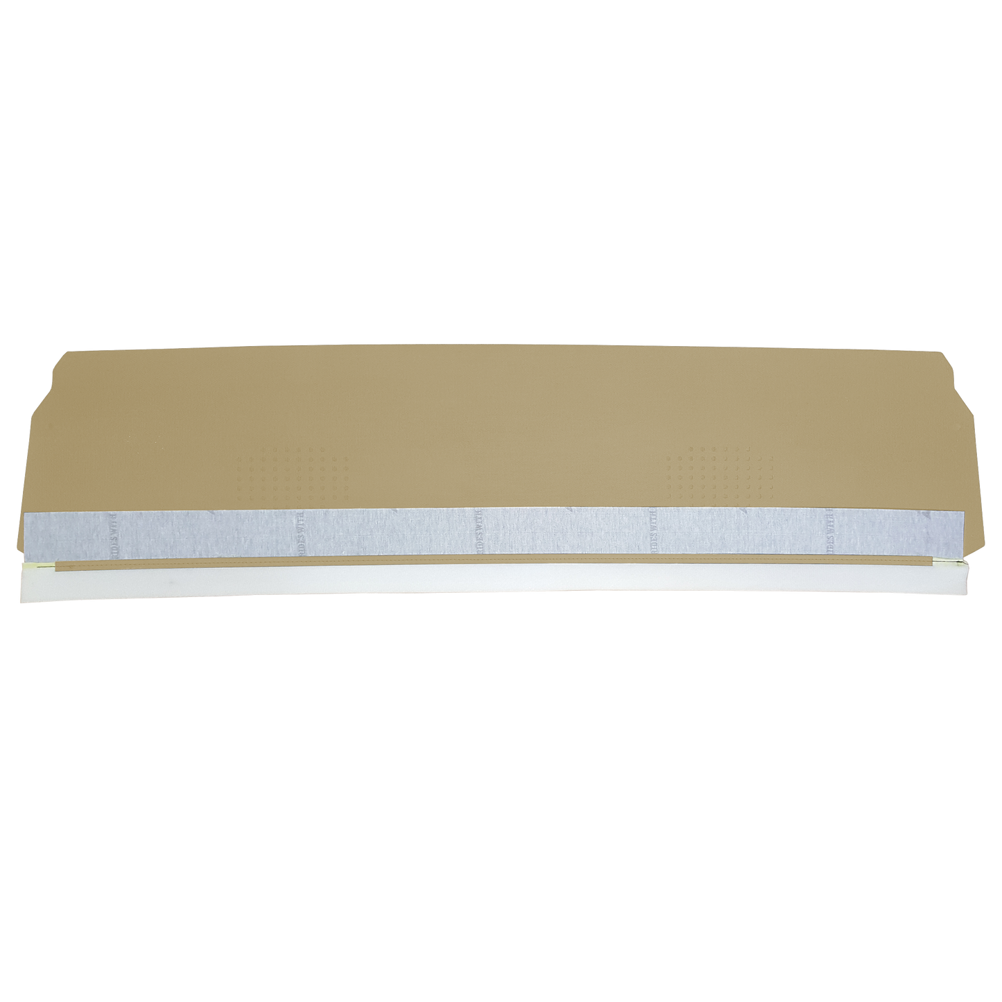 72 CHEVELLE/MALIBU HARDTOP PACKAGE TRAY WITH SPEAKER CUT-OUTS - SANDALWOOD