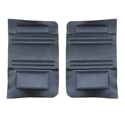 69 SATELLITE/ROADRUNNER "DECOR" CONVERTIBLE REAR PANELS - BLACK