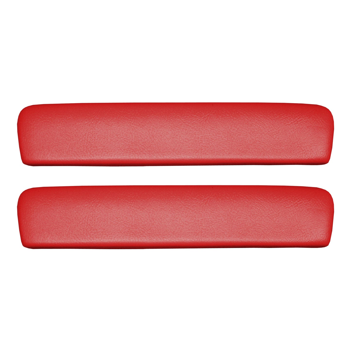 65/67 GM A-BODY 11" FRONT ARMREST PADS - RED