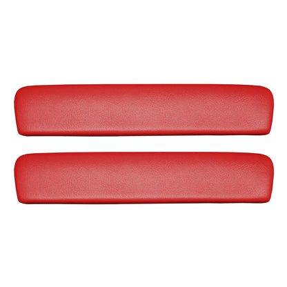 65/67 GM A-BODY 11" FRONT ARMREST PADS - RED