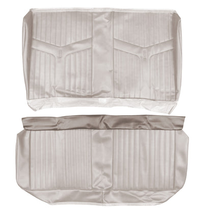 69 GTO/LEMANS HARDTOP REAR UPHOLSTERY - PARCHMENT