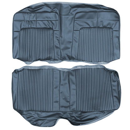 69 CORONET 500/RT/SUPERBEE HTP REAR UPHOLSTERY - BLUE