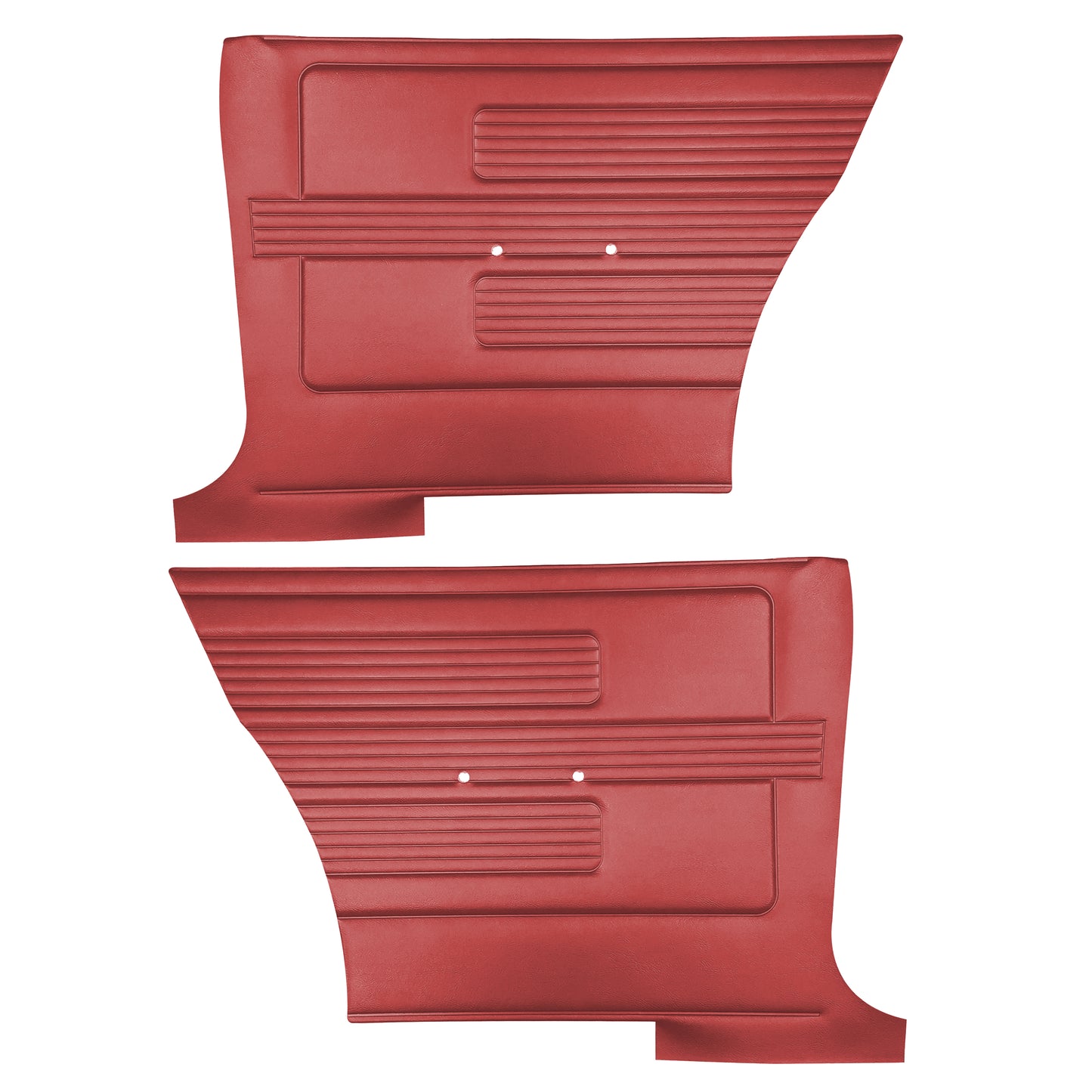 67 GTO/LEMANS HARDTOP REAR PANELS - RED
