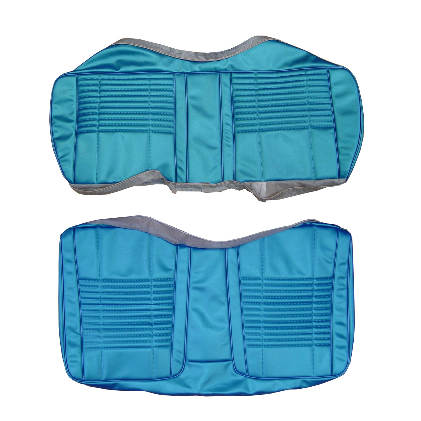 70 CHALLENGER CONV. REAR 'REGAL' UPHOLSTERY - BRIGHT BLUE