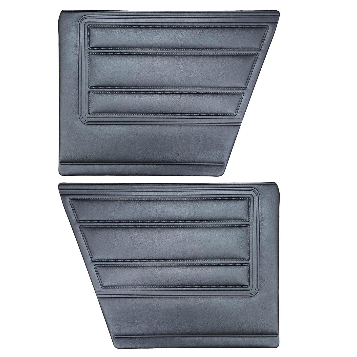 68 BARRACUDA/SUPER STOCK "STANDARD" FASTBACK REAR PANELS - BLACK