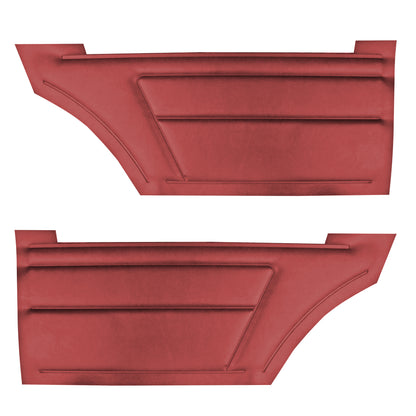 67 FIREBIRD "DELUXE" HARDTOP REAR PANELS - RED