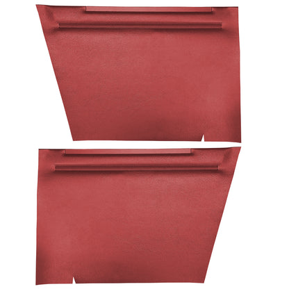 67 CAMARO "STANDARD" CONVERTIBLE REAR PANELS - RED
