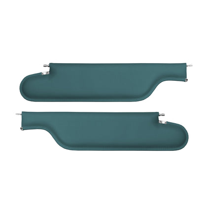 68 GTO/LEMANS CONVERTIBLE SUNVISORS - TURQUOISE