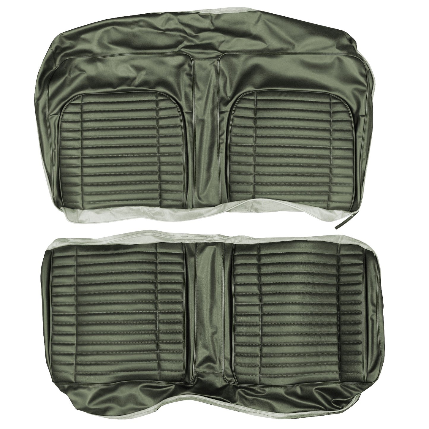 71 CHARGER/SUPERBEE/SATELLITE/ROADRUNNER/GTX REAR UPHOLSTERY - GREEN