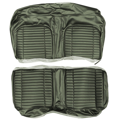 71 CHARGER/SUPERBEE/SATELLITE/ROADRUNNER/GTX REAR UPHOLSTERY - GREEN