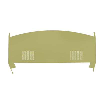 71-72 DUSTER/DEMON PACKAGE TRAY WITH SPEAKER CUT-OUTS - EMBER GOLD