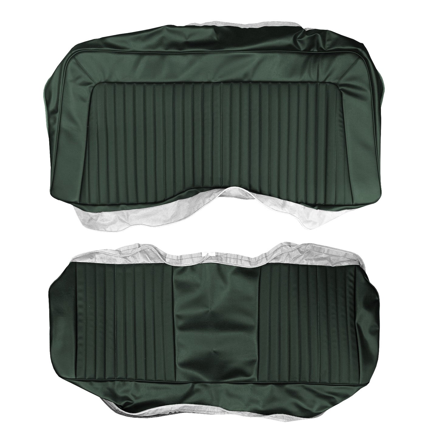 72 BARRACUDA/CHALLENGER HARDTOP REAR UPHOLSTERY - GREEN