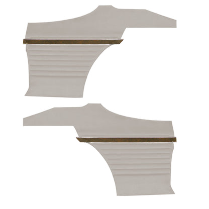 70 CUTLASS 'S'/442 SPORTS COUPE REAR PANELS (UNASSEMBLED) - PEARL WHITE