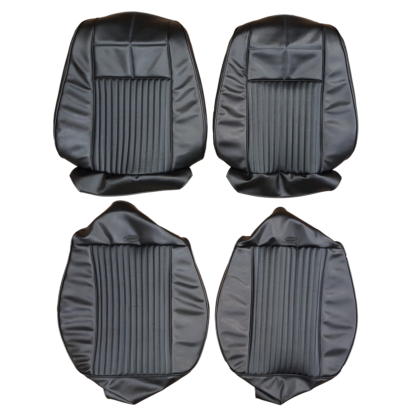 69 CORONET 500/RT/SUPERBEE RALLYE BUCKET SEAT UPHOLSTERY KIT - BLACK