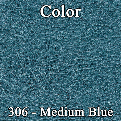 1968 CHRYSLER 300/NEWPORT/NEWPORT CUSTOM NON-RECLINING BUCKETS - BLUE/DARK MET BLUE