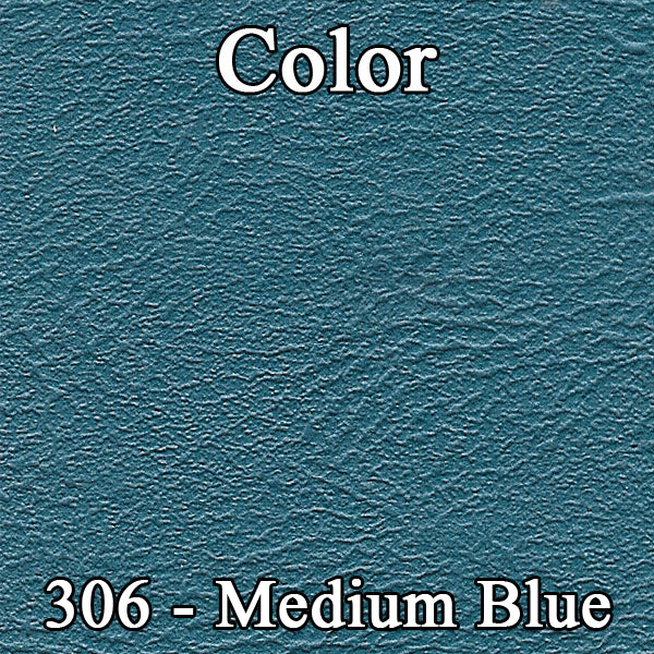 68 CHRYSLER 300/NEWPORT CONV REAR UPH - BLUE/DARK MET BLUE