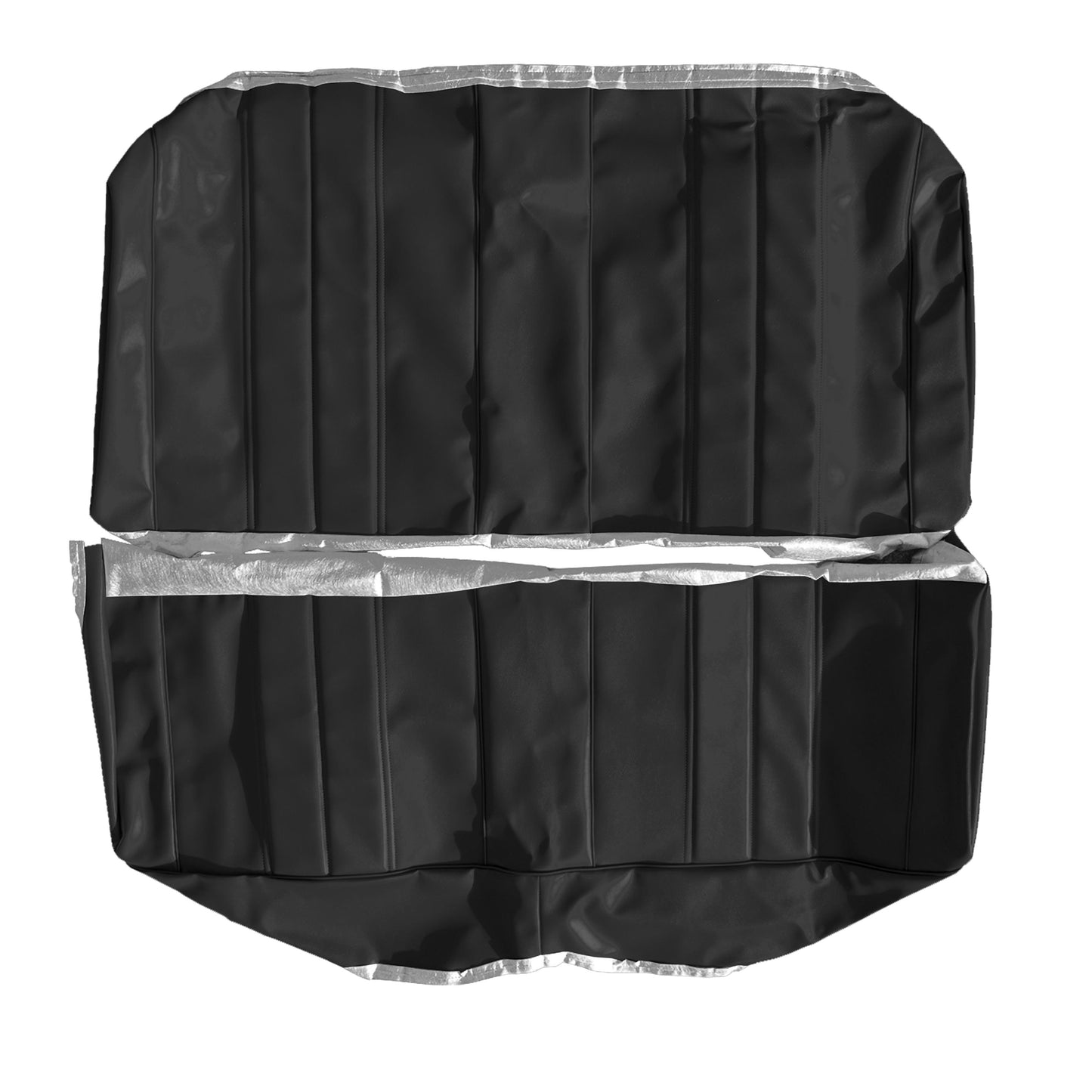 66 CHEVELLE/MALIBU HARDTOP REAR UPHOLSTERY - BLACK