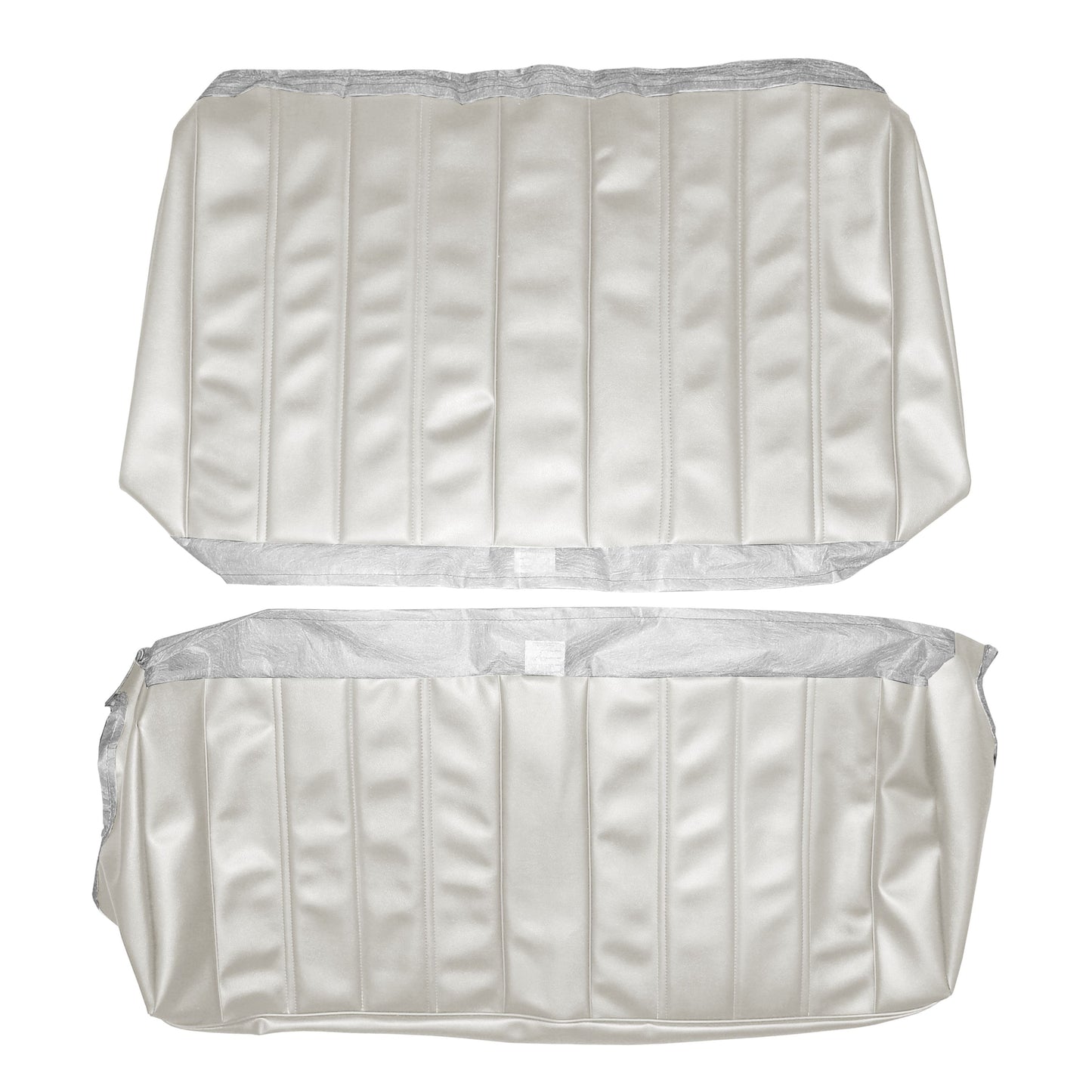 66 CHEVELLE/MALIBU CONVERTIBLE REAR UPHOLSTERY - FROST WHITE