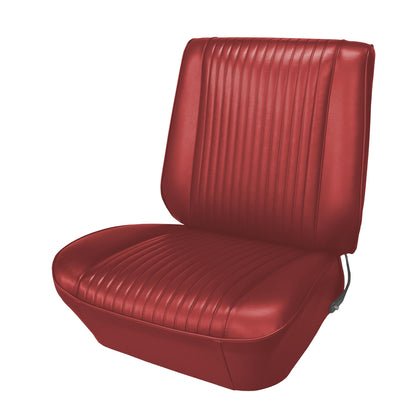 64 CHEVELLE/MALIBU/EL CAMINO BUCKET UPHOLSTERY - RED
