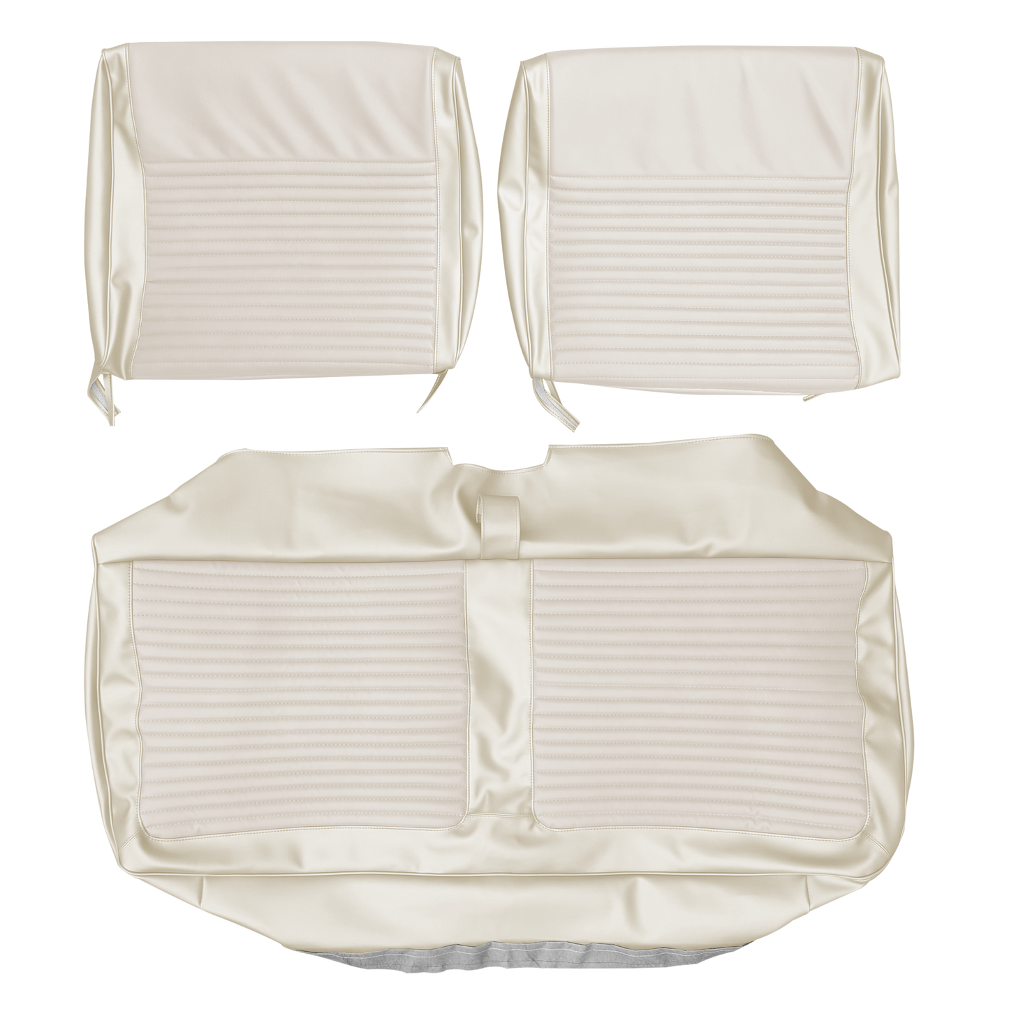 66 DART 270 SPLIT BENCH UPHOLSTERY - OPAL/PEARL WHITE
