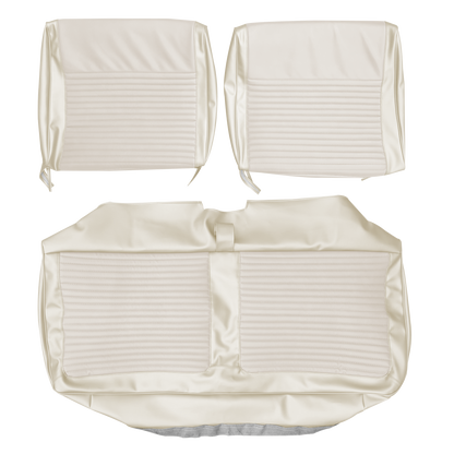 66 DART 270 SPLIT BENCH UPHOLSTERY - OPAL/PEARL WHITE