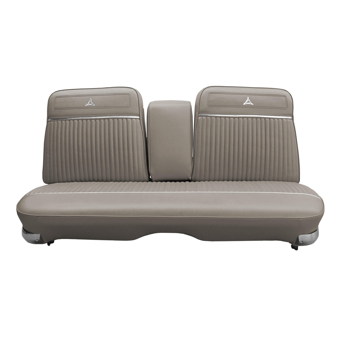 64 POLARA SPLIT BENCH W/ C.A.R. UPHOLSTERY - FAWN TAN