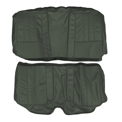 68 BARRACUDA "DELUXE" HARDTOP REAR UPHOLSTERY - GREEN