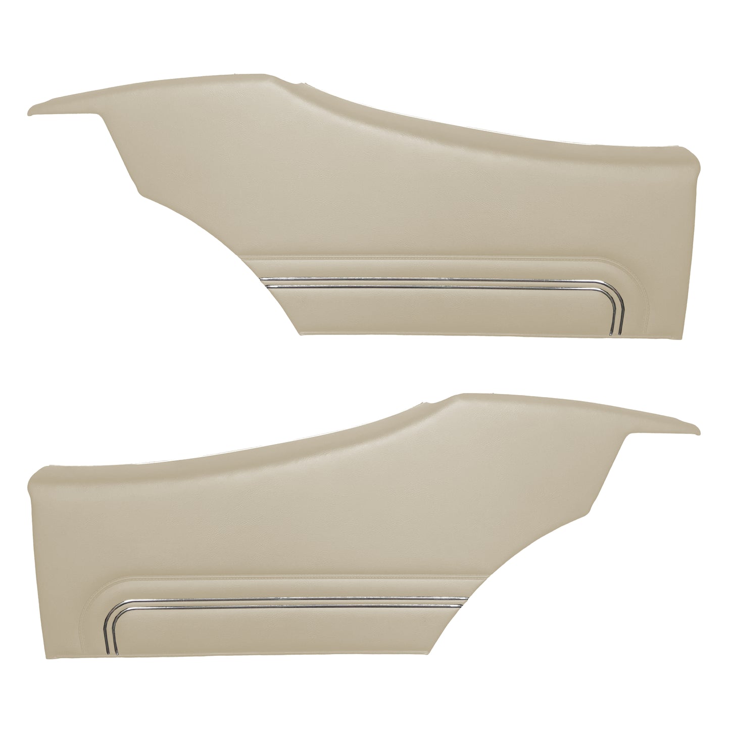 72 GTO/LEMANS SPORT HARDTOP REAR PANELS (PRE-ASSEMBLED) - WHITE