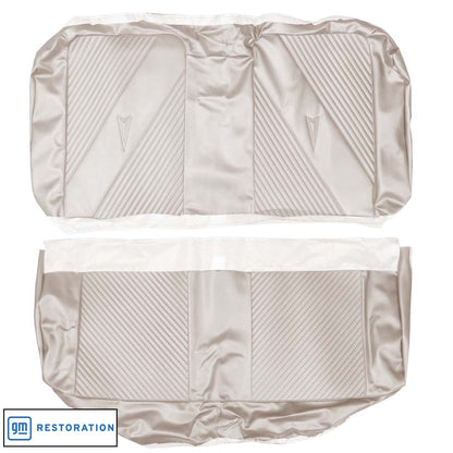 65 GTO/LEMANS HARDTOP REAR UPHOLSTERY - PARCHMENT