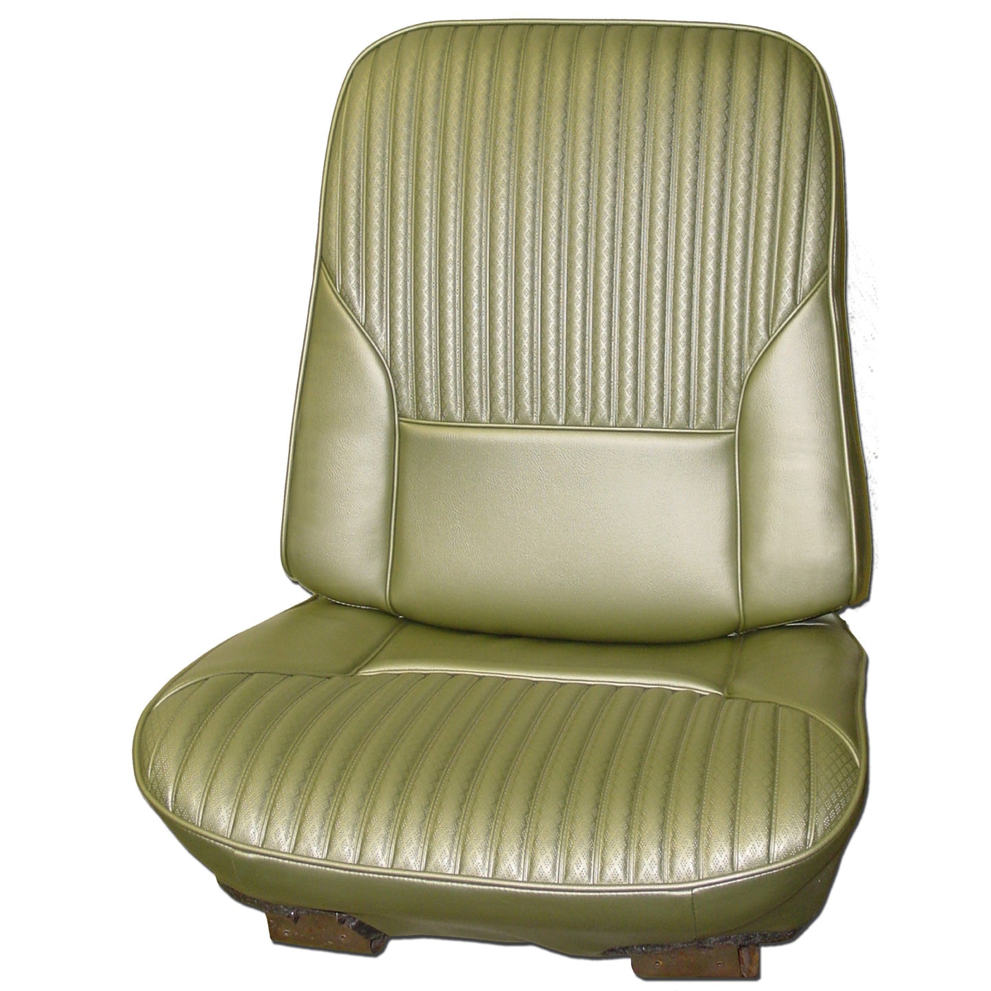 68 CUTLASS/442 BUCKET SEAT UPHOLSTERY - WILLOW GOLD