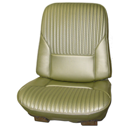 68 CUTLASS/442 BUCKET SEAT UPHOLSTERY - WILLOW GOLD