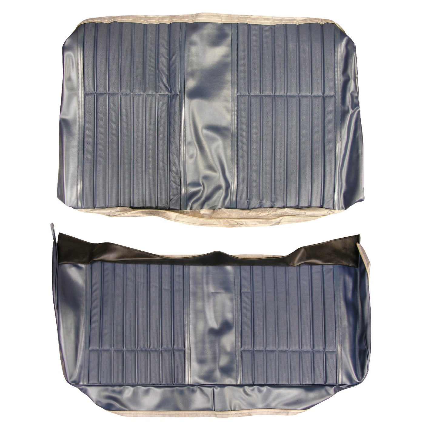 70 GTO/LEMANS SPORT CONVERTIBLE REAR UPHOLSTERY - BLUE