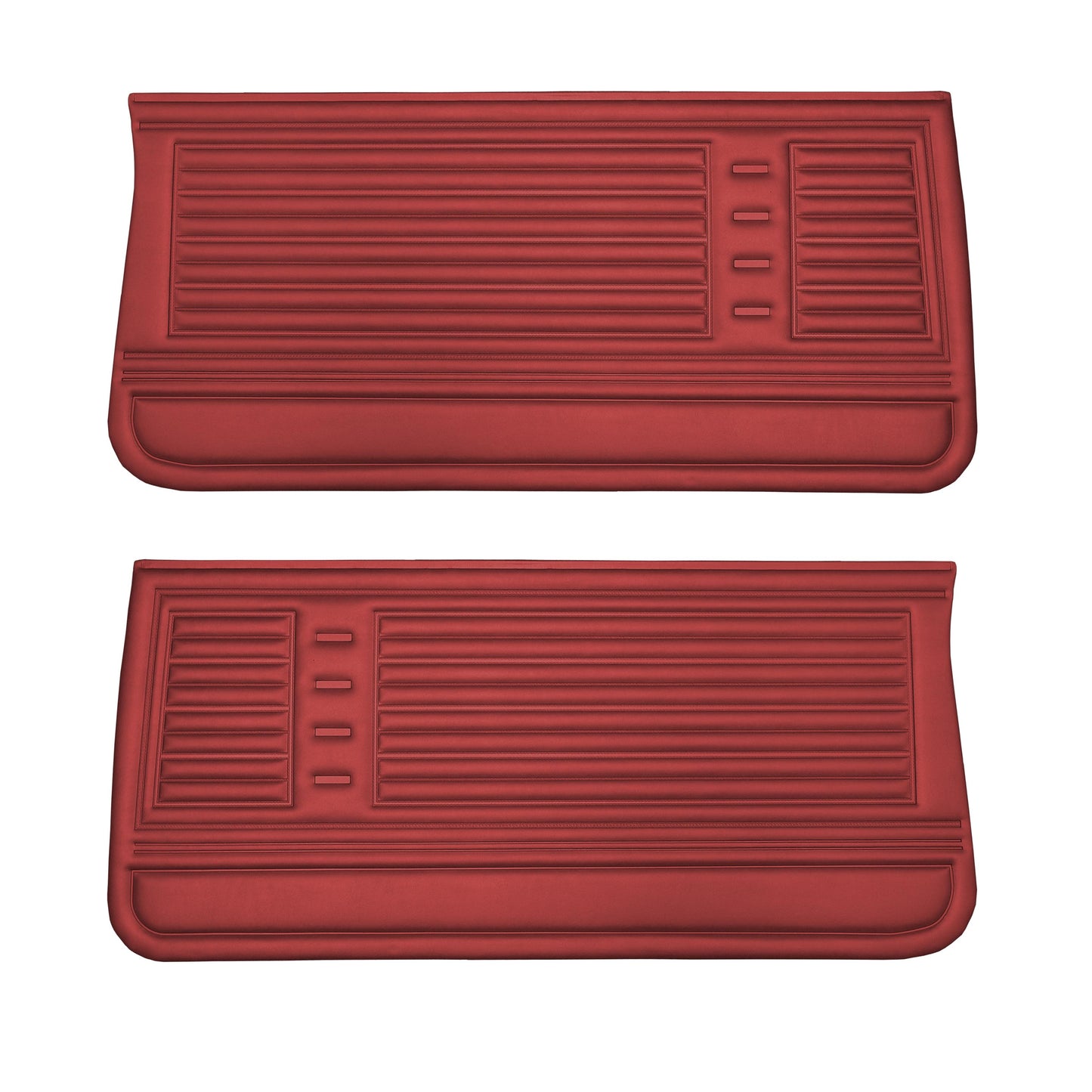 67 CHEVELLE/MALIBU FRONT DOOR PANELS - RED