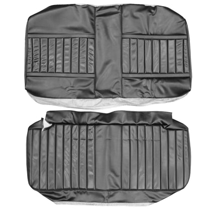 72 SKYLARK/GS "DELUXE" SPORT COUPE REAR UPHOLSTERY - BLACK