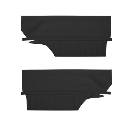 71-72 SKYLARK/GS "DELUXE" SPORT COUPE REAR PANELS (UNASSEMBLED) - BLACK