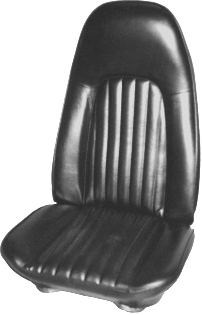 71 JAVELIN/AMX BUCKET SEAT 'VENTILAIR' UPHOLSTERY- BLACK