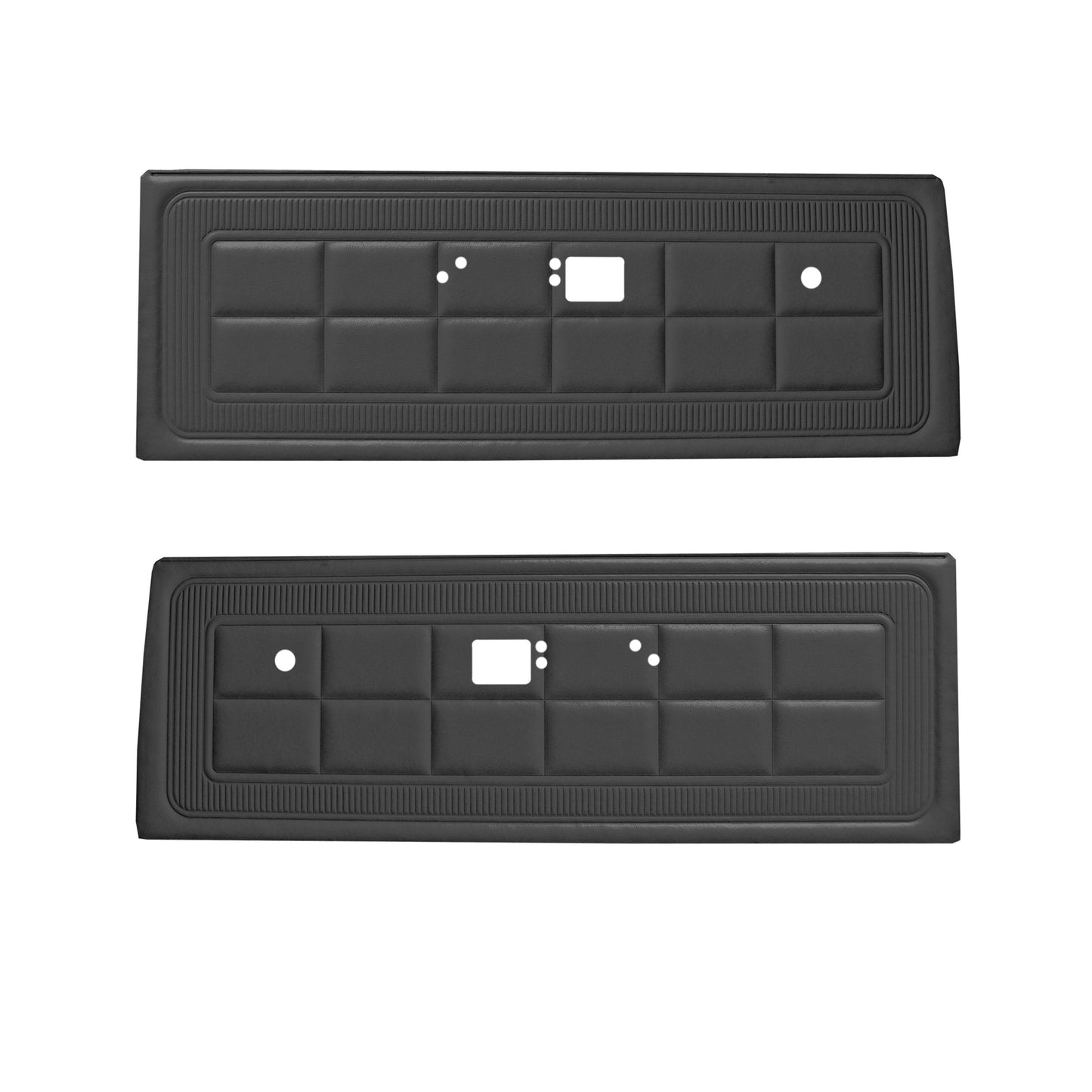 69 DART CUSTOM FRONT DOOR PANELS - BLACK