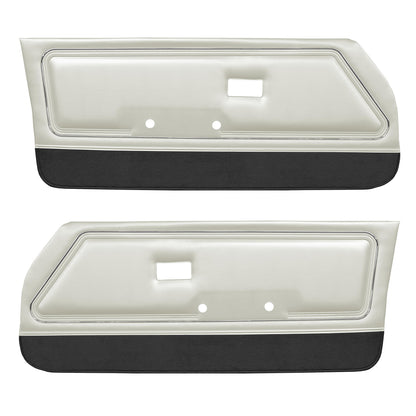 79-80 FIREBIRD/TRANS AM "DELUXE" DOOR PANELS (UNASSEMBLED) - OYSTER