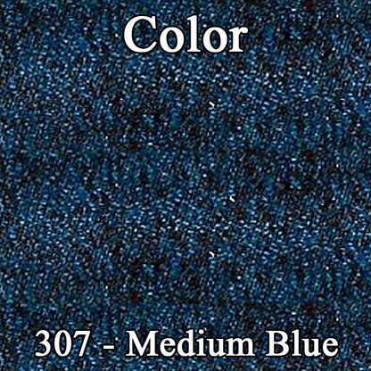 68 CHRYSLER 300/NEWPORT CONV. REAR UPHOLSTERY - SRM ANTIQUE BLUE/DARK BLUE