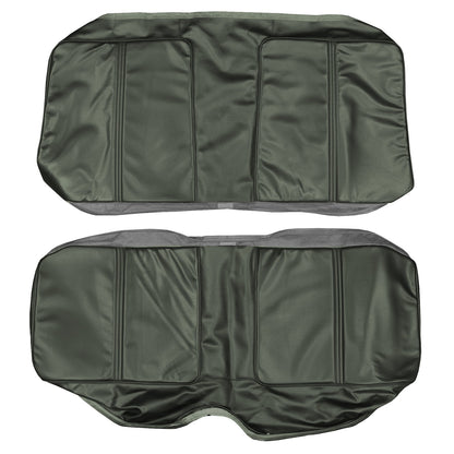 70 DUSTER "DELUXE" REAR UPHOLSTERY - GREEN