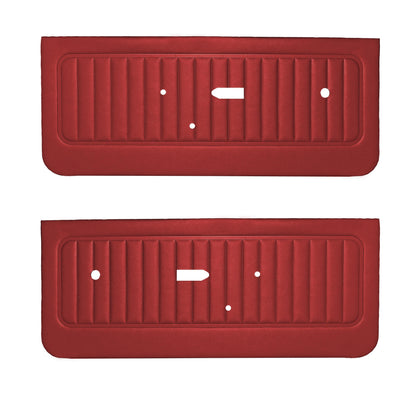 70 AMX/JAVELIN FRONT DOOR PANELS (UNASSEMBLED) - RED