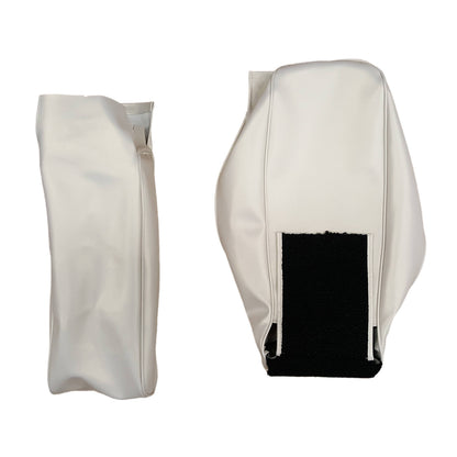 66-67 CHRYSLER/DODGE/PLYMOUTH C-BODY CENTER ARMREST COVER - PEARL WHITE