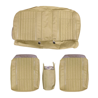 70 GTO/LEMANS SPORT SPLIT BENCH W/ C.A.R. UPHOLSTERY - SANDALWOOD