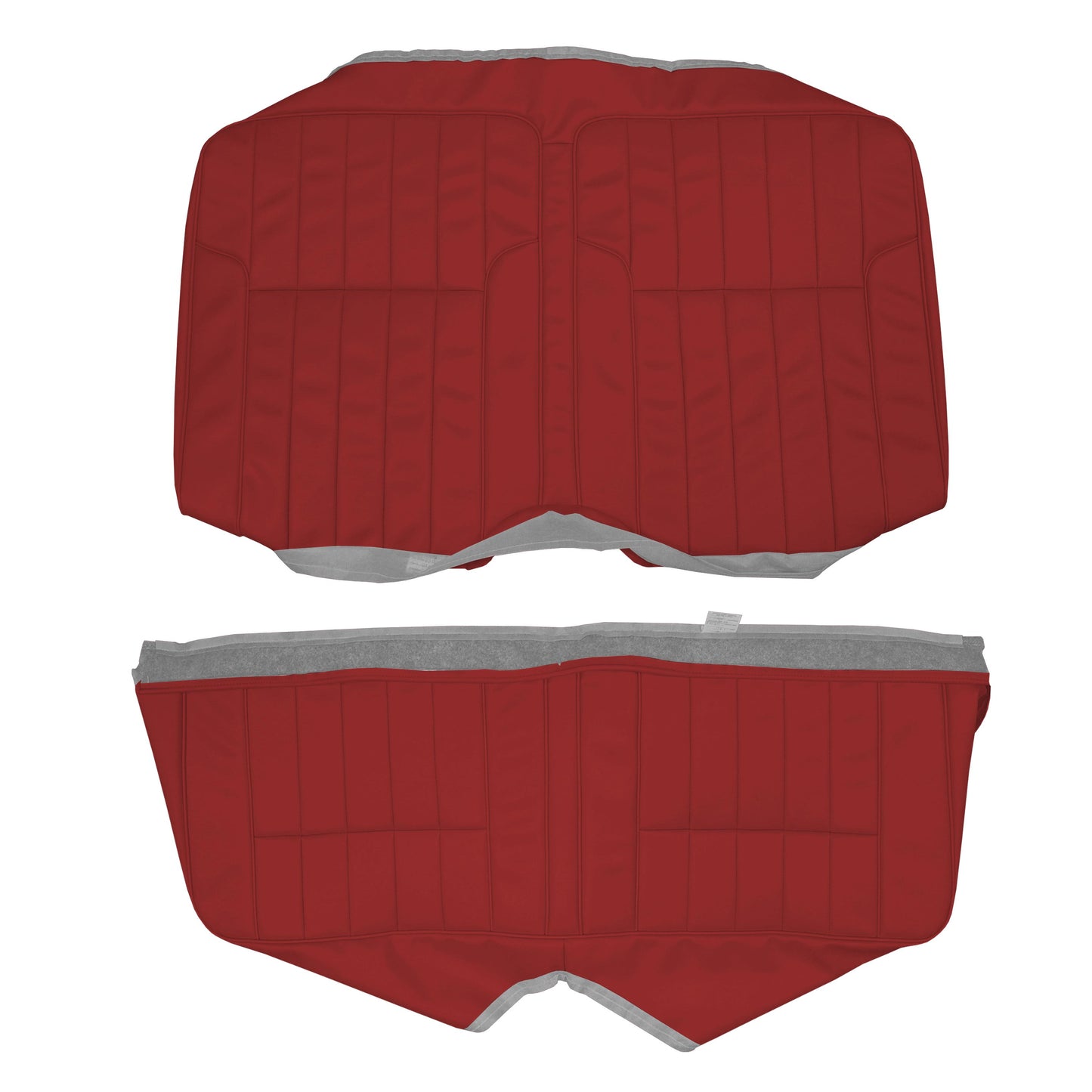 68 FIREBIRD "DELUXE" FIXED HTP REAR UPHOLSTERY - RED