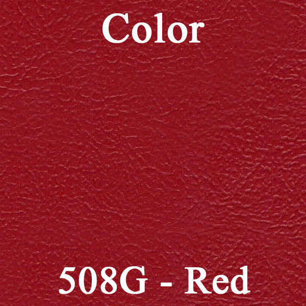 64 CHEVELLE/MALIBU/EL CAMINO BUCKET UPHOLSTERY - RED