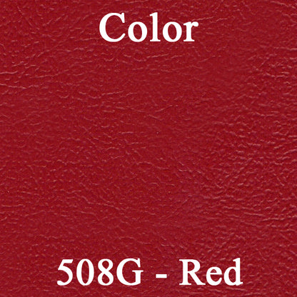 64 CHEVELLE/MALIBU/EL CAMINO BUCKET UPHOLSTERY - RED